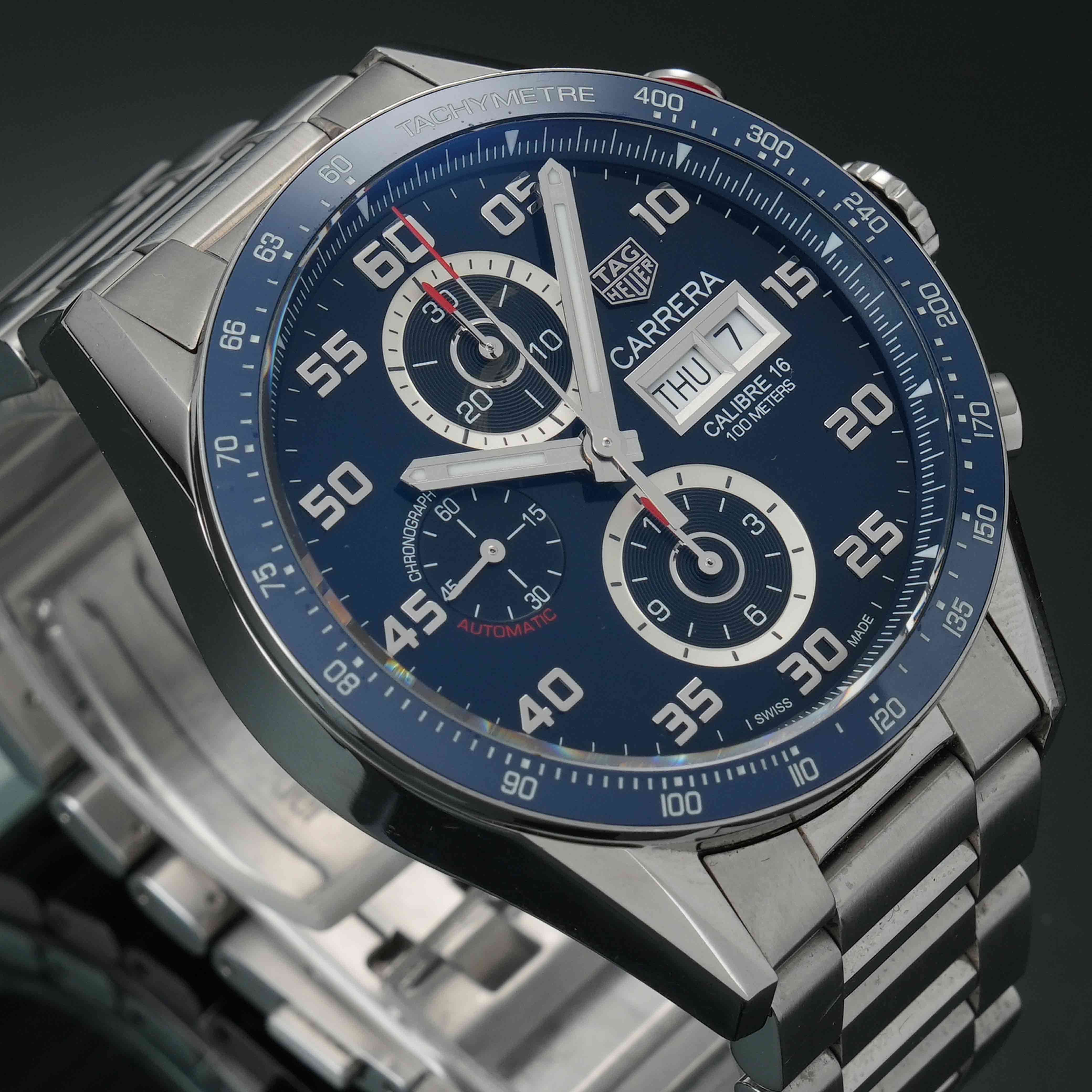 TAG Heuer(USED)태그호이어 까레라 데이데이트 CV2A1V
